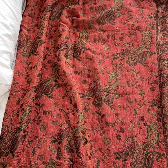 Red/brown pashmina scarf - Picture 2 of 4